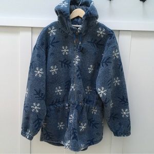 DONATING 3/31 Tsunami Ladies Size Large Zip Front Hooded Fleece Jacket